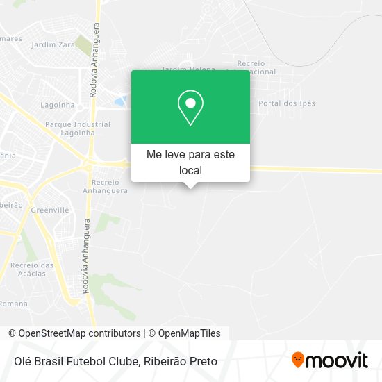 Olé Brasil Futebol Clube mapa