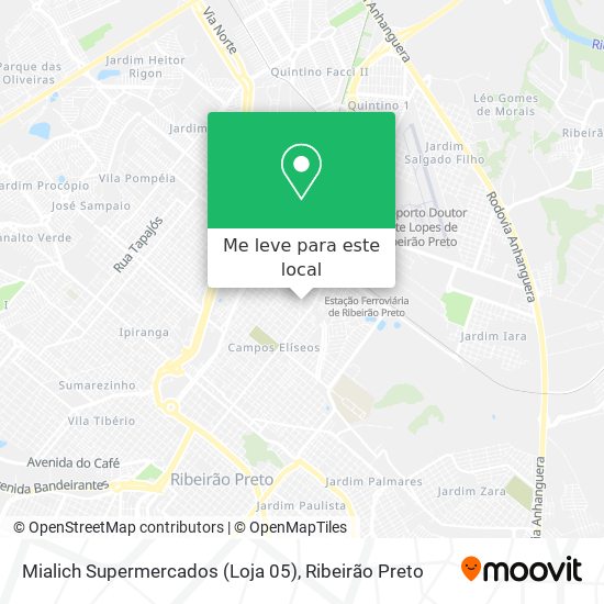 Mialich Supermercados (Loja 05) mapa