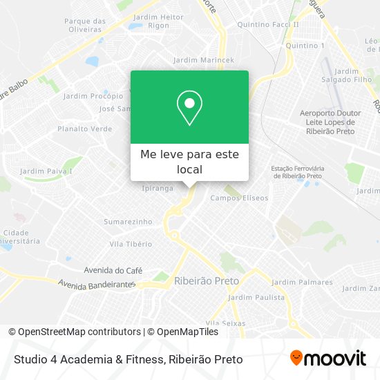 Studio 4 Academia & Fitness mapa