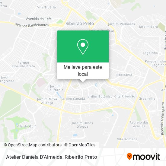 Atelier Daniela D'Almeida mapa