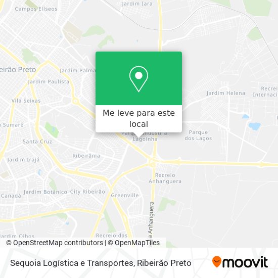 Sequoia Logística e Transportes mapa