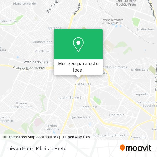 Taiwan Hotel mapa