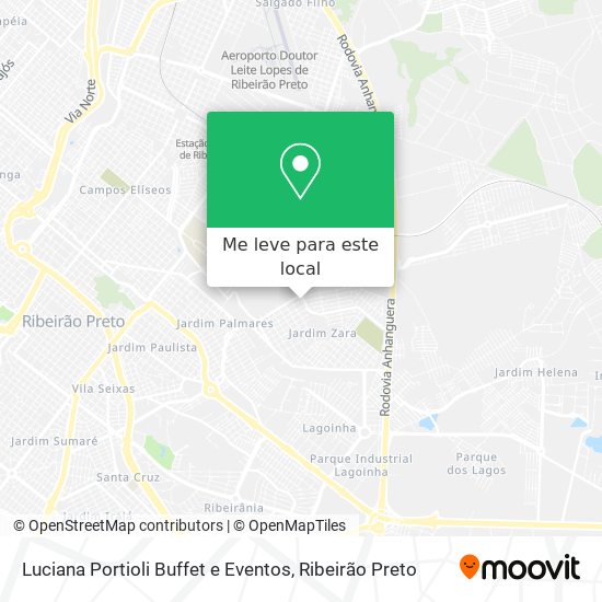 Luciana Portioli Buffet e Eventos mapa