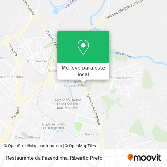 Restaurante da Fazendinha mapa