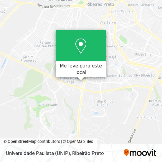 Universidade Paulista (UNIP) mapa