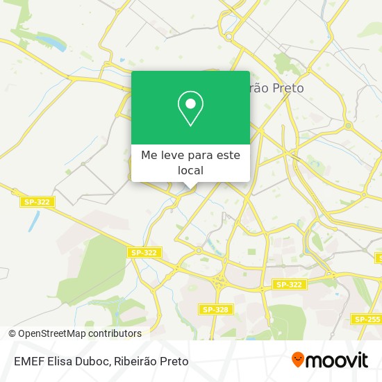 EMEF Elisa Duboc mapa