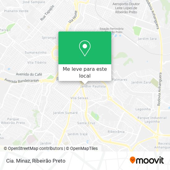 Cia. Minaz mapa
