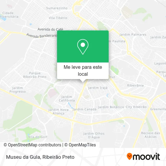 Museu da Gula mapa