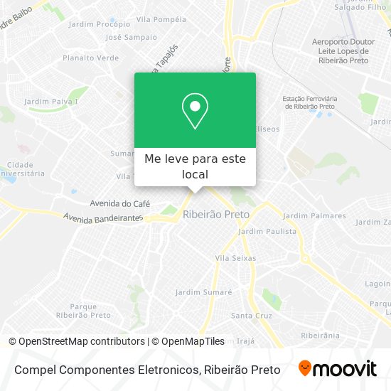 Compel Componentes Eletronicos mapa
