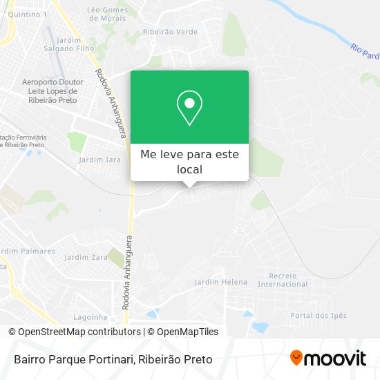 Bairro Parque Portinari mapa