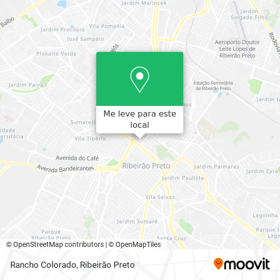 Rancho Colorado mapa