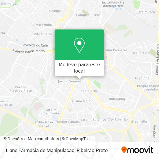 Liane Farmacia de Manipulacao mapa