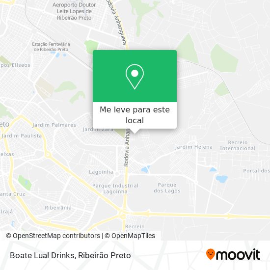 Boate Lual Drinks mapa