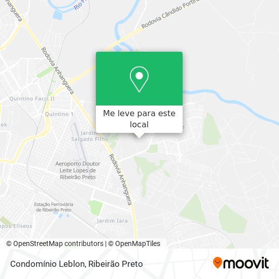 Condomínio Leblon mapa