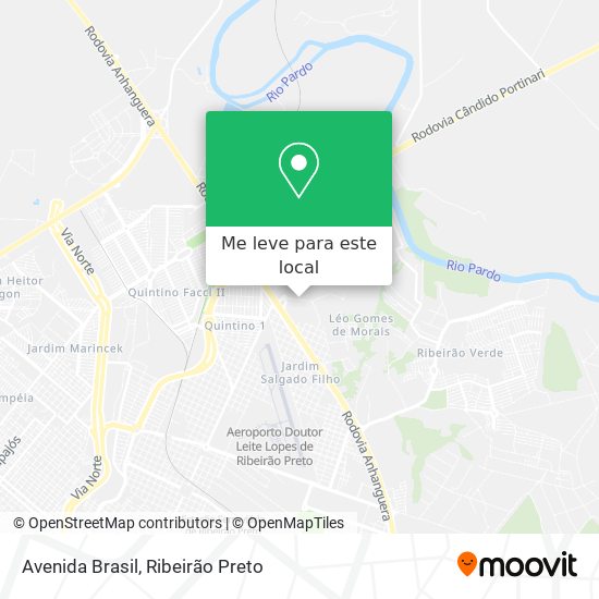 Avenida Brasil mapa