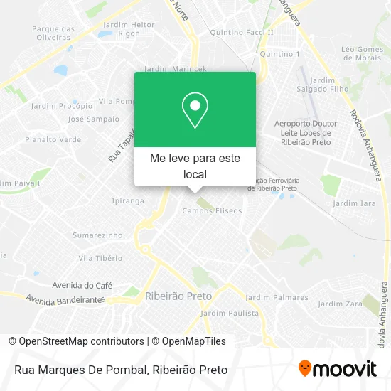 Rua Marques De Pombal mapa