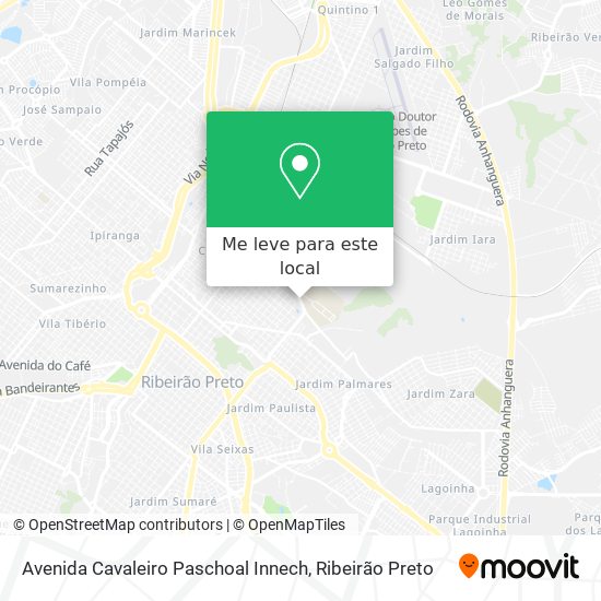 Avenida Cavaleiro Paschoal Innech mapa