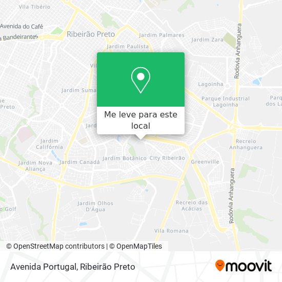 Avenida Portugal mapa