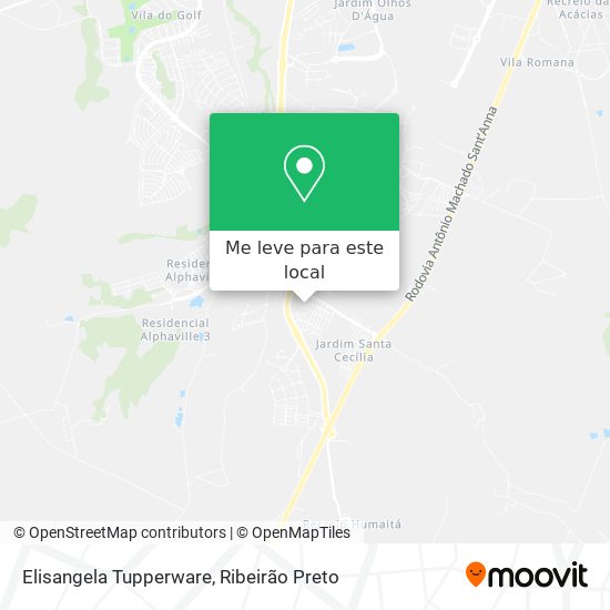 Elisangela Tupperware mapa
