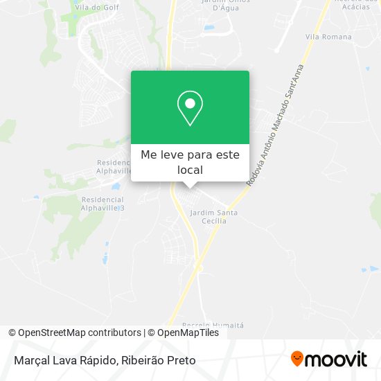 Marçal Lava Rápido mapa