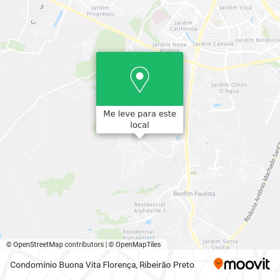 Condomínio Buona Vita Florença mapa