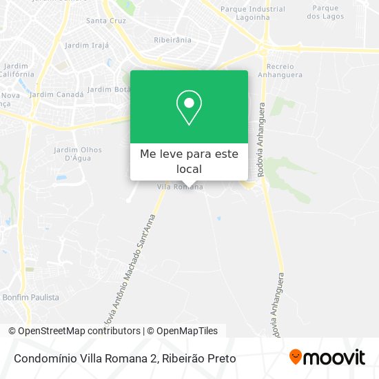 Condomínio Villa Romana 2 mapa