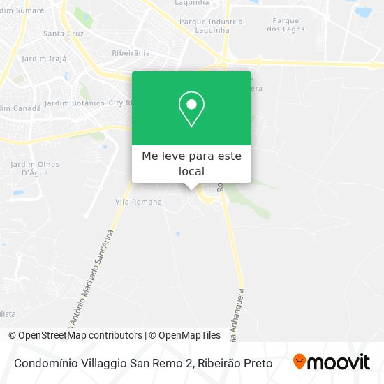 Condomínio Villaggio San Remo 2 mapa