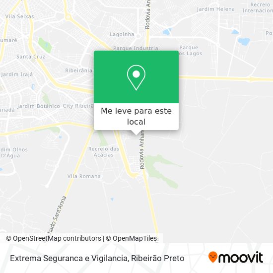 Extrema Seguranca e Vigilancia mapa
