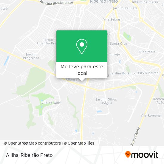 A Ilha mapa