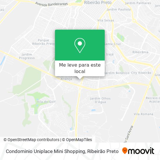 Condominio Uniplace Mini Shopping mapa