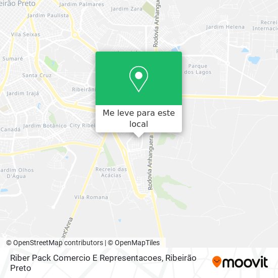 Riber Pack Comercio E Representacoes mapa