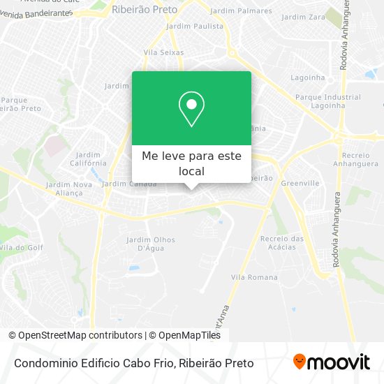 Condominio Edificio Cabo Frio mapa