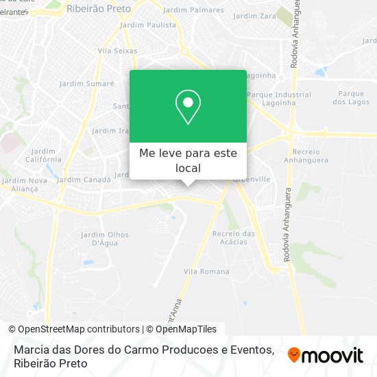 Marcia das Dores do Carmo Producoes e Eventos mapa