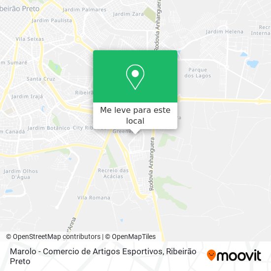 Marolo - Comercio de Artigos Esportivos mapa