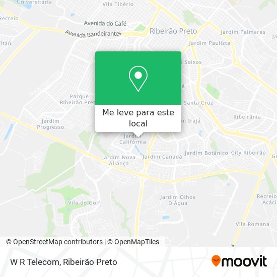 W R Telecom mapa