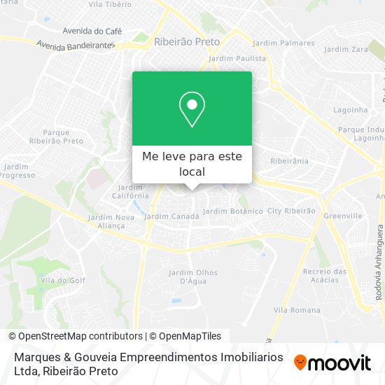 Marques & Gouveia Empreendimentos Imobiliarios Ltda mapa