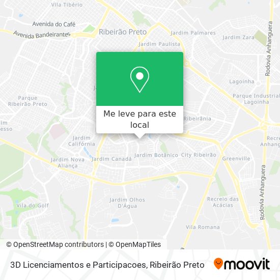 3D Licenciamentos e Participacoes mapa
