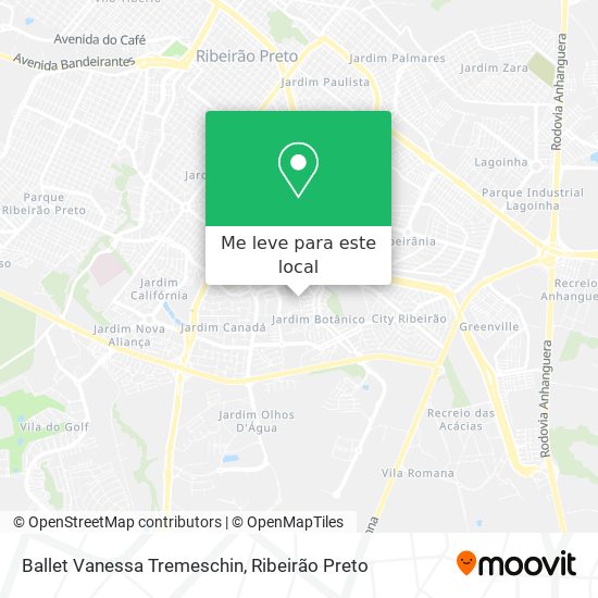 Ballet Vanessa Tremeschin mapa