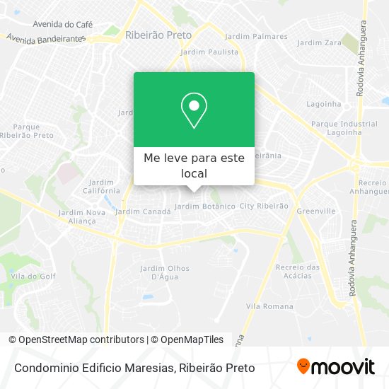 Condominio Edificio Maresias mapa