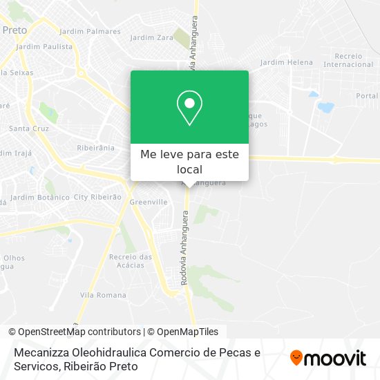 Mecanizza Oleohidraulica Comercio de Pecas e Servicos mapa