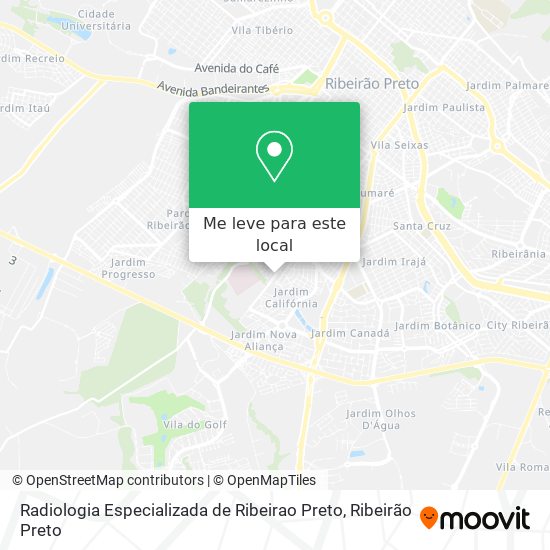 Como chegar at Radiologia Especializada de Ribeirao Preto em