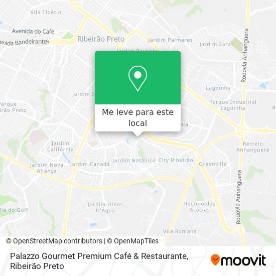 Palazzo Gourmet Premium Café & Restaurante mapa