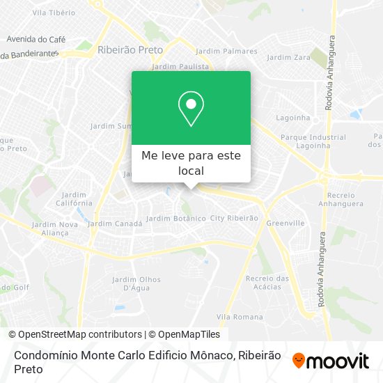 Condomínio Monte Carlo Edificio Mônaco mapa