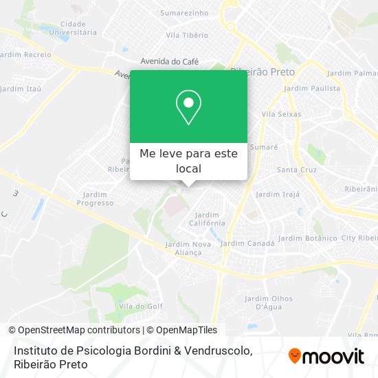 Instituto de Psicologia Bordini & Vendruscolo mapa