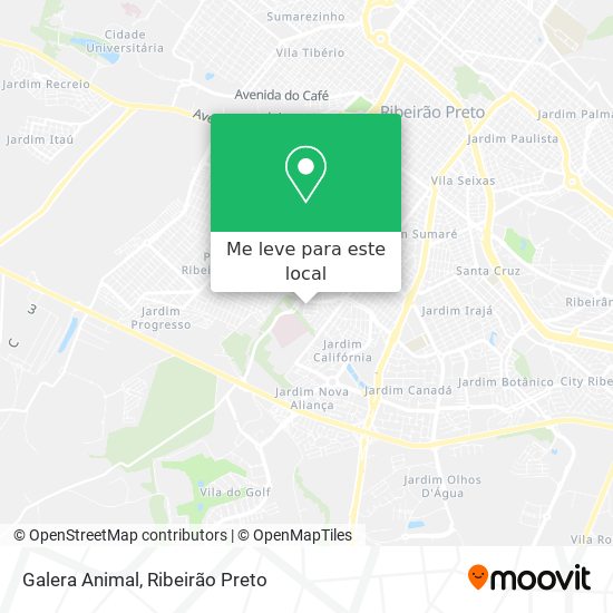 Galera Animal mapa
