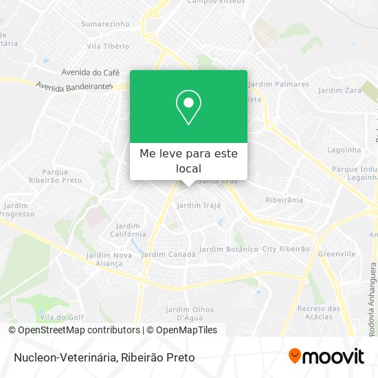 Nucleon-Veterinária mapa