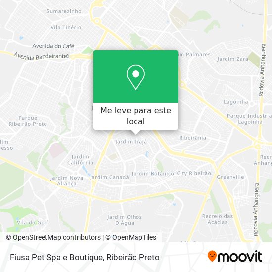Fiusa Pet Spa e Boutique mapa