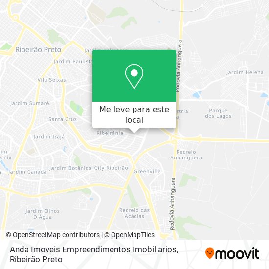 Anda Imoveis Empreendimentos Imobiliarios mapa