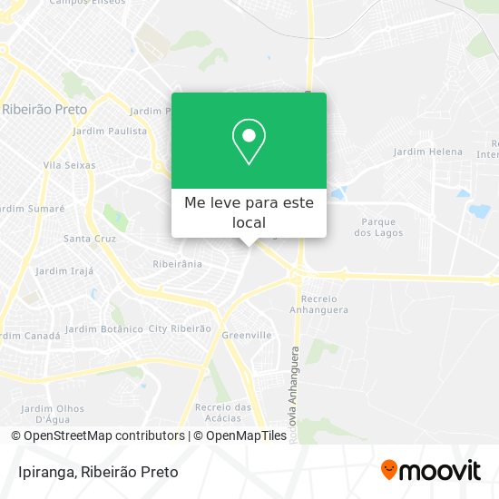 Ipiranga mapa