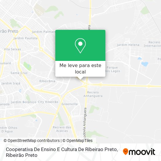 Cooperativa De Ensino E Cultura De Ribeirao Preto mapa